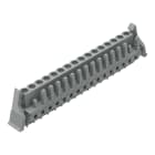 WAGO ELETTRONICA - Connettore femmina THT.dritto.Passo pin 5 mm.grigio