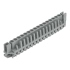 WAGO ELETTRONICA - Connettore femmina THT.dritto.Passo pin 5 mm.grigio