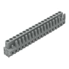 WAGO ELETTRONICA - Connettore femmina THT.dritto.Passo pin 5 mm.grigio