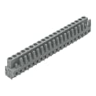 WAGO ELETTRONICA - Connettore femmina THT.dritto.Passo pin 5 mm.grigio