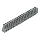 WAGO ELETTRONICA - Connettore femmina THT.dritto.Passo pin 5 mm.grigio