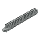 WAGO ELETTRONICA - Connettore femmina THT.dritto.Passo pin 5 mm.grigio