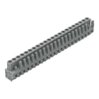 WAGO ELETTRONICA - Connettore femmina THT.dritto.Passo pin 5 mm.grigio