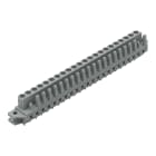 WAGO ELETTRONICA - Connettore femmina THT.dritto.Passo pin 5 mm.grigio