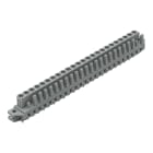 WAGO ELETTRONICA - Connettore femmina THT.dritto.Passo pin 5 mm.grigio