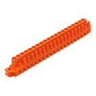 WAGO ELETTRONICA - Connettore femmina THT.dritto.Passo pin 5,08 mm.arancione