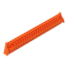 WAGO ELETTRONICA - Connettore femmina THT.dritto.Passo pin 5,08 mm.arancione