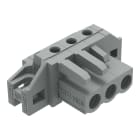 WAGO ELETTRONICA - Connettore femmina THT.angolato.Passo pin 5 mm.grigio