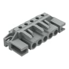 WAGO ELETTRONICA - Connettore femmina THT.angolato.Passo pin 5 mm.grigio