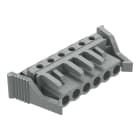 WAGO ELETTRONICA - Connettore femmina THT.angolato.Passo pin 5 mm.grigio