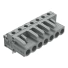 WAGO ELETTRONICA - Connettore femmina THT.angolato.Passo pin 5 mm.grigio