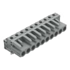 WAGO ELETTRONICA - Connettore femmina THT.angolato.Passo pin 5 mm.grigio