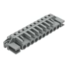 WAGO ELETTRONICA - Connettore femmina THT.angolato.Passo pin 5 mm.grigio