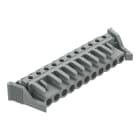 WAGO ELETTRONICA - Connettore femmina THT.angolato.Passo pin 5 mm.grigio