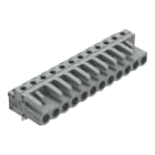 WAGO ELETTRONICA - Connettore femmina THT.angolato.Passo pin 5 mm.grigio