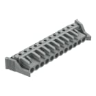 WAGO ELETTRONICA - Connettore femmina THT.angolato.Passo pin 5 mm.grigio