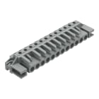 WAGO ELETTRONICA - Connettore femmina THT.angolato.Passo pin 5 mm.grigio
