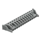 WAGO ELETTRONICA - Connettore femmina THT.angolato.Passo pin 5 mm.grigio