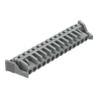 WAGO ELETTRONICA - Connettore femmina THT.angolato.Passo pin 5 mm.grigio