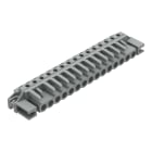 WAGO ELETTRONICA - Connettore femmina THT.angolato.Passo pin 5 mm.grigio