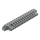 WAGO ELETTRONICA - Connettore femmina THT.angolato.Passo pin 5 mm.grigio