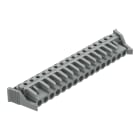 WAGO ELETTRONICA - Connettore femmina THT.angolato.Passo pin 5 mm.grigio