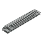 WAGO ELETTRONICA - Connettore femmina THT.angolato.Passo pin 5 mm.grigio
