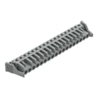 WAGO ELETTRONICA - Connettore femmina THT.angolato.Passo pin 5 mm.grigio