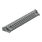 WAGO ELETTRONICA - Connettore femmina THT.angolato.Passo pin 5 mm.grigio