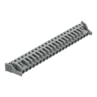 WAGO ELETTRONICA - Connettore femmina THT.angolato.Passo pin 5 mm.grigio