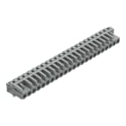 WAGO ELETTRONICA - Connettore femmina THT.angolato.Passo pin 5 mm.grigio