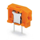 WAGO ELETTRONICA - Morsetto per circuito stampato sovrapponibile.1,5 mm².Passo pin 3,81 mm.arancione