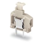 WAGO ELETTRONICA - Morsetto per circuito stampato sovrapponibile.pulsante.1,5 mm².grigio chiaro 235-201