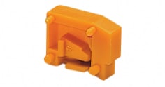 WAGO ELETTRONICA - Elemento cieco.per raddoppiare il passo.arancione