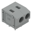 WAGO ELETTRONICA - Morsetto per circuito stampato.2,5 mm².Passo pin 5/5,08 mm.grigio
