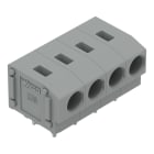 WAGO ELETTRONICA - Morsetto per circuito stampato.2,5 mm².Passo pin 5/5,08 mm.grigio 235-404