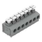 WAGO ELETTRONICA - Morsetto per circuito stampato.pulsante.1,5 mm².grigio