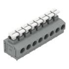 WAGO ELETTRONICA - Morsetto per circuito stampato.pulsante.1,5 mm².grigio