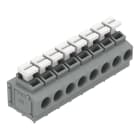 WAGO ELETTRONICA - Morsetto per circuito stampato.pulsante.1,5 mm².grigio