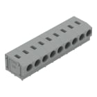 WAGO ELETTRONICA - Morsetto per circuito stampato.2,5 mm².Passo pin 5/5,08 mm.grigio 235-409