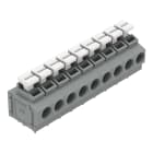 WAGO ELETTRONICA - Morsetto per circuito stampato.pulsante.1,5 mm².grigio