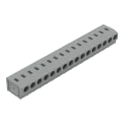 WAGO ELETTRONICA - Morsetto per circuito stampato.2,5 mm².Passo pin 5/5,08 mm.grigio
