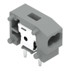 WAGO ELETTRONICA - Morsetto per circuito stampato per 2 conduttori sovrapponibile.0,75 mm².Passo pin 5/5,08 mm.grigio