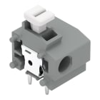 WAGO ELETTRONICA - Morsetto per circuito stampato sovrapponibile.pulsante.1,5 mm².grigio