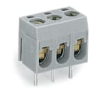 WAGO ELETTRONICA - Morsetto per circuito stampato.2,5 mm².Passo pin 5 mm.grigio 237-103
