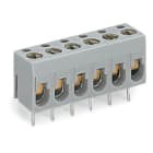 WAGO ELETTRONICA - Morsetto per circuito stampato.2,5 mm².Passo pin 5 mm.grigio