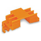 WAGO ELETTRONICA - Supporto di montaggio.per 6 connettori.Serie 243.arancione