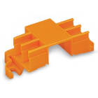 WAGO ELETTRONICA - Supporto di montaggio.per 6 connettori.Serie 243.arancione
