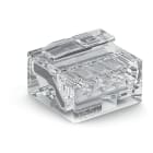 WAGO ELETTRONICA - Connettori per scatole di derivazione MICRO PUSH WIRE®.per conduttori rigidi.Ø max. 0,5 mm.trasparente
