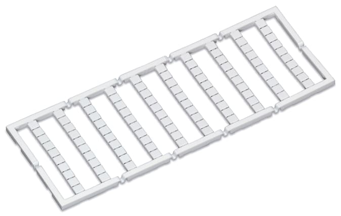 WAGO ELETTRONICA - Scheda di marcatura Mini-WSB.come scheda.non estensibile.bianco